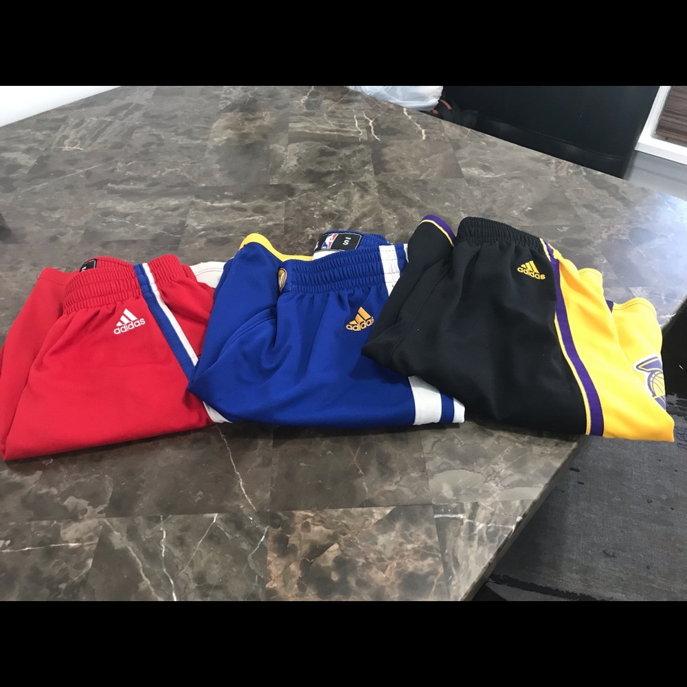 Lot of 3 NBA Men’s game shorts size Small